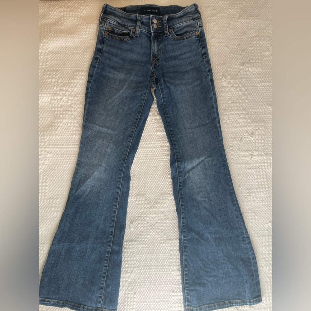 Aeropostale Blue Flare Women's Jeans